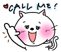 Daily life greetings sticker of the cat. sticker #2467450