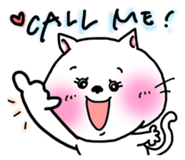 Daily life greetings sticker of the cat. sticker #2467450