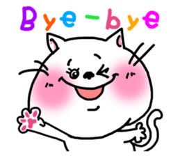 Daily life greetings sticker of the cat. sticker #2467451