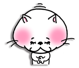 Daily life greetings sticker of the cat. sticker #2467453