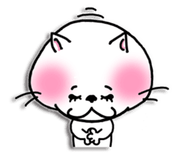 Daily life greetings sticker of the cat. sticker #2467453