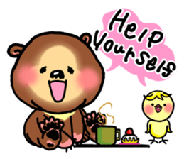 Daily life greetings sticker of the cat. sticker #2467460