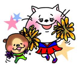 Daily life greetings sticker of the cat. sticker #2467461