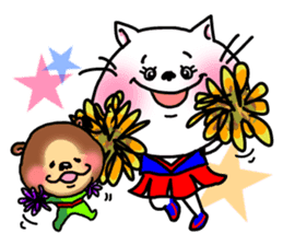 Daily life greetings sticker of the cat. sticker #2467461