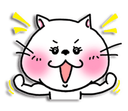 Daily life greetings sticker of the cat. sticker #2467462