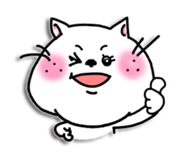 Daily life greetings sticker of the cat. sticker #2467464