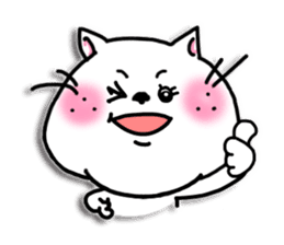 Daily life greetings sticker of the cat. sticker #2467464