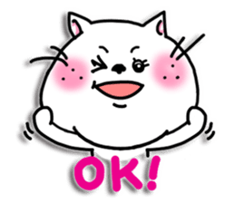 Daily life greetings sticker of the cat. sticker #2467465