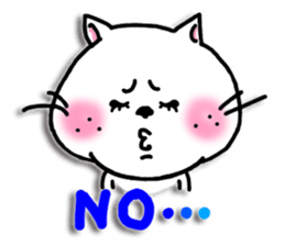 Daily life greetings sticker of the cat. sticker #2467466