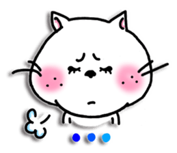 Daily life greetings sticker of the cat. sticker #2467467