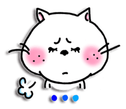 Daily life greetings sticker of the cat. sticker #2467467
