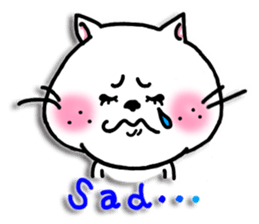 Daily life greetings sticker of the cat. sticker #2467468