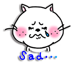 Daily life greetings sticker of the cat. sticker #2467468