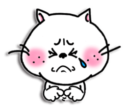 Daily life greetings sticker of the cat. sticker #2467469