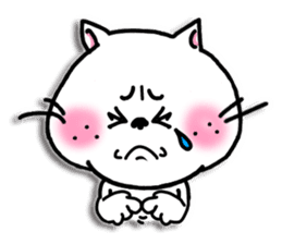 Daily life greetings sticker of the cat. sticker #2467469