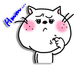 Daily life greetings sticker of the cat. sticker #2467471