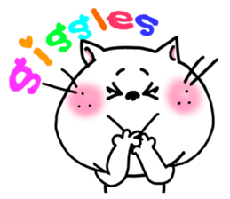 Daily life greetings sticker of the cat. sticker #2467474