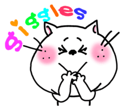 Daily life greetings sticker of the cat. sticker #2467474
