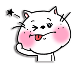 Daily life greetings sticker of the cat. sticker #2467475