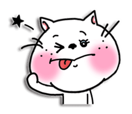 Daily life greetings sticker of the cat. sticker #2467475