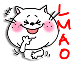 Daily life greetings sticker of the cat. sticker #2467478