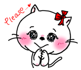 Daily life greetings sticker of the cat. sticker #2467481