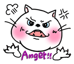 Daily life greetings sticker of the cat. sticker #2467483