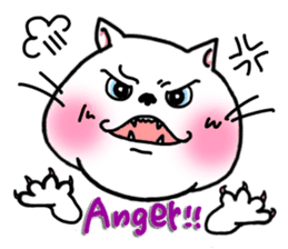 Daily life greetings sticker of the cat. sticker #2467483