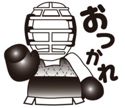 Nippon Kempo character sticker #2467914