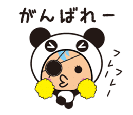 pirates panda sticker #2468058