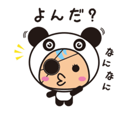 pirates panda sticker #2468061