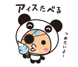pirates panda sticker #2468063
