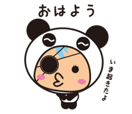pirates panda sticker #2468065