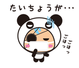pirates panda sticker #2468072