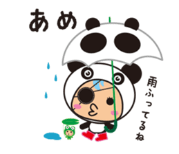 pirates panda sticker #2468082