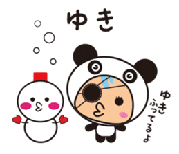 pirates panda sticker #2468084