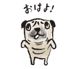 PUG's ... sticker #2468168