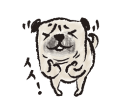 PUG's ... sticker #2468169