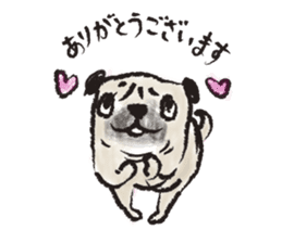 PUG's ... sticker #2468171