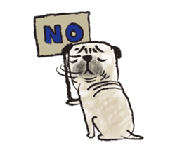 PUG's ... sticker #2468174