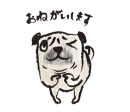 PUG's ... sticker #2468177