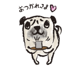 PUG's ... sticker #2468180