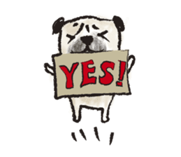 PUG's ... sticker #2468181