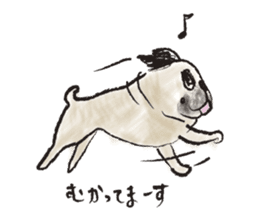 PUG's ... sticker #2468186