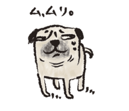 PUG's ... sticker #2468190