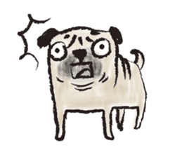 PUG's ... sticker #2468193