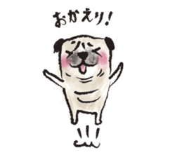 PUG's ... sticker #2468196