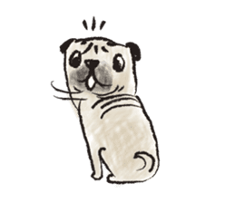 PUG's ... sticker #2468204