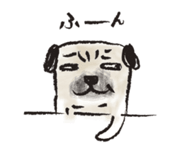 PUG's ... sticker #2468205