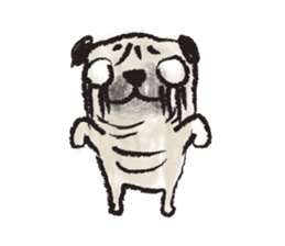 PUG's ... sticker #2468206